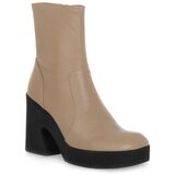 Jeffrey Campbell Gležnjarji BEI KARTINI Bež Cene