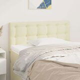  Posteljno vzglavje krem 80x5x78/88 cm umetno usnje, (20932914) | Shoptok.si
