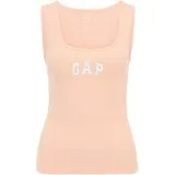 Gap Petite Top breskva / bijela