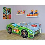  dečiji krevet 160x80cm (Trkački auto) green ( 7599 ) Cene