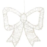  LED Spoljašnja božićna dekoracija 720xLED/6W/230V 46 cm IP44 toplo belo mašne/bela | Eponuda.com