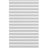 Zebra zavjesa svijetlosiva 145x230 cm Širina tkanine 140,9 cm Poliester | Shoptok.si
