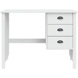  Stol s ladicama HILL Bijelo 100 x 45 x 74 cm Masivna borovina | Eponuda.ba