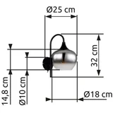 zidna lampa maxy 1 x E27 40 w