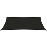  The Living Store Senčno jadro 160 g/m² črno 3x5 m HDPE - Senčno Jadro, (21497237) | Shoptok.si