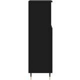  Kupaonski ormarić crni 30x30x100 cm konstruirano drvo | shoptok.hr