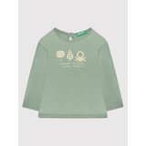 United Colors Of Benetton Bluza 3ATNC15FI Zelena Regular Fit | Shoptok.si