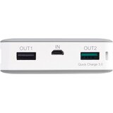 Xtorm Prijenosni punjač - 10.000 mAh - Output 2xUSB - +Removable MicroUSB & MicroUSB & USB-C cable | shoptok.hr