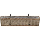  Balkonske sadilice 2 kom od pruća s PE oblogom 80 cm | shoptok.hr