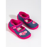 Vi-Gga-Mi Slippers for girl Bear Jeans pink Cene
