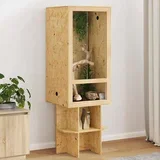 Terarij Smeđa 50 x 50 x 150 cm OSB