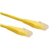 Roline 21.15.1542 RJ45 omrežni kabel\, patch kabel cat 6 u/utp 2.00 m rumena 1 kos, (20420442) | Shoptok.si