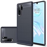 Techsuit Carbon Silicone ovitek za Huawei P30 Pro – moder | Shoptok.si