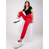 RUE PARIS Sweatpants-RV-DR-7460.11-red | Shoptok.si