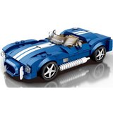  Tehnički blokovi Sportski automobil plavi klasični roadster 312 dijelova ZA5792 | shoptok.hr
