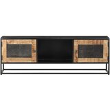 Maison Chic TV omarica - TV stojalo - Televizijska omarica 120x30x40 cm robusten mangov les, (21700139) Cene