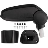  Naslon za ruke za automobil crni 14,5 x 31,5 x (30 - 48) cm ABS | shoptok.hr