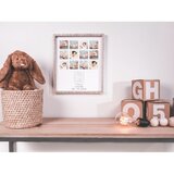 BABY ART My Very First Year Wooden set za odtis dojenčkovih dlani in stopal 1 kos | Shoptok.si