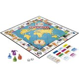 Hasbro NAMIZNA DRUŽABNA IGRA MONOPOLY - TRAVEL WORLD TOUR | Shoptok.si