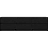 TV Jedinice 2 pcs Crni hrast 180 x 34 x 50 cm Konstruirano drvo | Eponuda.ba