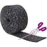  Gumena granulatna ploča Crna 1000 x 12 x 0,6 cm Guma | shoptok.hr