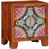 vidaXL Noćni ormarić 2 kom 40x30x45 cm Puno drvo bagrem | shoptok.hr
