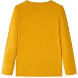  Dječja majica dugih rukava oker 104 | shoptok.hr