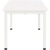  Stolić za kavu Bijelo 100 x 50 x 45 cm Čvrsto borovo drvo | shoptok.hr