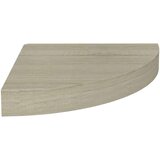 vidaXL Plutajuće kutne police 4 kom boja hrasta 25 x 25 x 3,8 cm MDF | shoptok.hr
