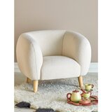 Bloomingville Mini Bijela dječja fotelja od bouclé tkanine Cade – | shoptok.hr