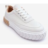 Kesi Classic sports shoes on the platform of white-beige Nannzie cene
