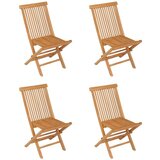  5-dijelni vrtni blagovaonski set od masivne tikovine | shoptok.hr