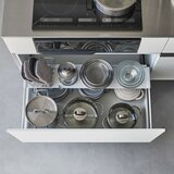 YAMAZAKI Bijela metalna prilagodljiva dodatna kuhinjska polica 108x15 cm Tower – | shoptok.hr