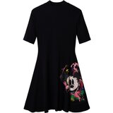 Desigual Haljina žuta / svijetloroza / crna / bijela | shoptok.hr