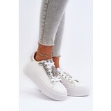 Boto Women's Sneakers with Decoration White Celedria | Shoptok.si
