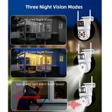  Immax NEO 07783L - Pametna spoljna dvostruka kamera 355&amp;deg; P/T 2x2MP IP65 Wi-Fi Tuya Slike