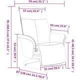  Naslanjač z naslonom za noge temno zeleno blago | Shoptok.si