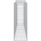  Lučne gabionske košare 8 kom 400x50x140/160cm pocinčano željezo | shoptok.hr