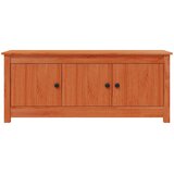  Ormar za cipele Vosak Smeđa 110 x 38 x 45 5 cm Masivna borovina - Vosak smeđa | shoptok.hr