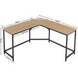  Kutni računalni stol - sonoma | shoptok.hr