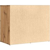 vidaXL Garderobna omarica artisan hrast 80x40x65 cm inženirski les | Shoptok.si