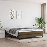 The Living Store Posteljni okvir temno rjav 180x200 cm blago - Box Spring Posteljni Okvir, (21520619) Cene
