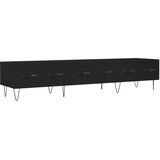 vidaXL TV omarica črna 150x36x30 cm inženirski les | Shoptok.si