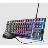 Trust GXT 798 2-u-1 gaming set, crni miš i tastatura Cijene