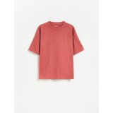 Reserved Pamučna majica - boja kestena | shoptok.hr