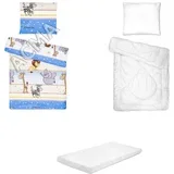 Posteljina set 5 elemenata za krevet 180x80 cm - Uzorak 21a