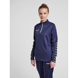 Hummel Športna majica 'Authentic' marine / siva / črna / bela | Shoptok.si