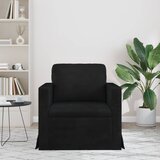 SOFA Crna 78 x 78 x 80 cm Baršun | shoptok.hr