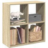 Sobna pregrada / regal za knjige 69,5x29x69,5 cm drveni | shoptok.hr