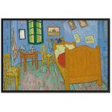  Slika - Vincent van Gogh – Bedroom in Arles 120x80 U crnom drvenom okviru | shoptok.hr